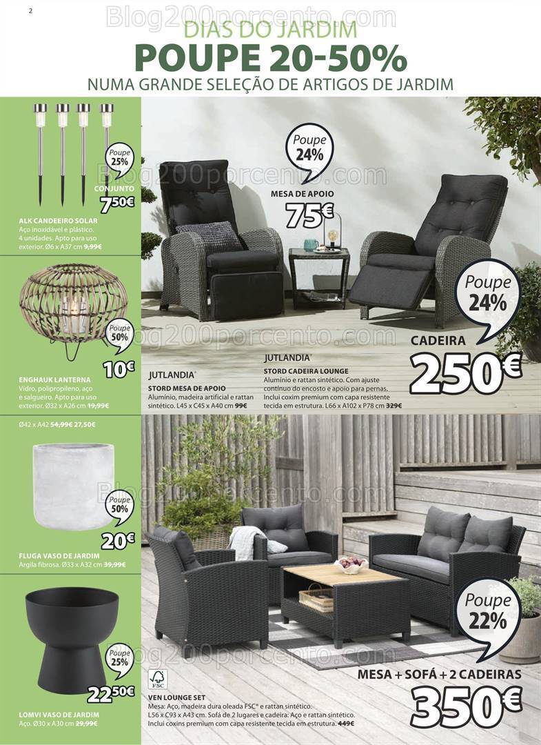 Antevisão Folheto JYSK Promoções de 2 a 15 maio