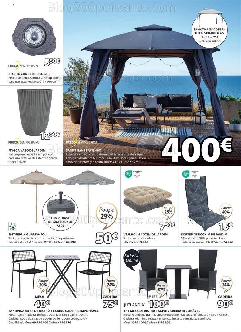 Antevisão Folheto JYSK Promoções de 2 a 15 maio