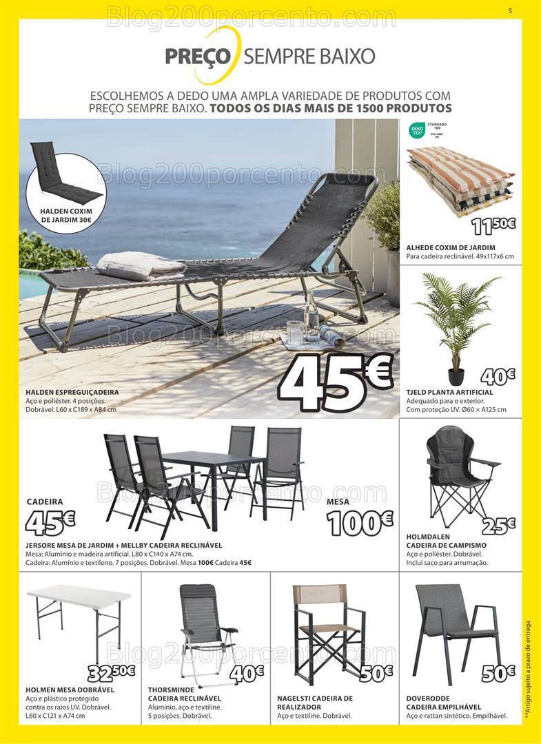 Antevisão Folheto JYSK Promoções de 2 a 15 maio