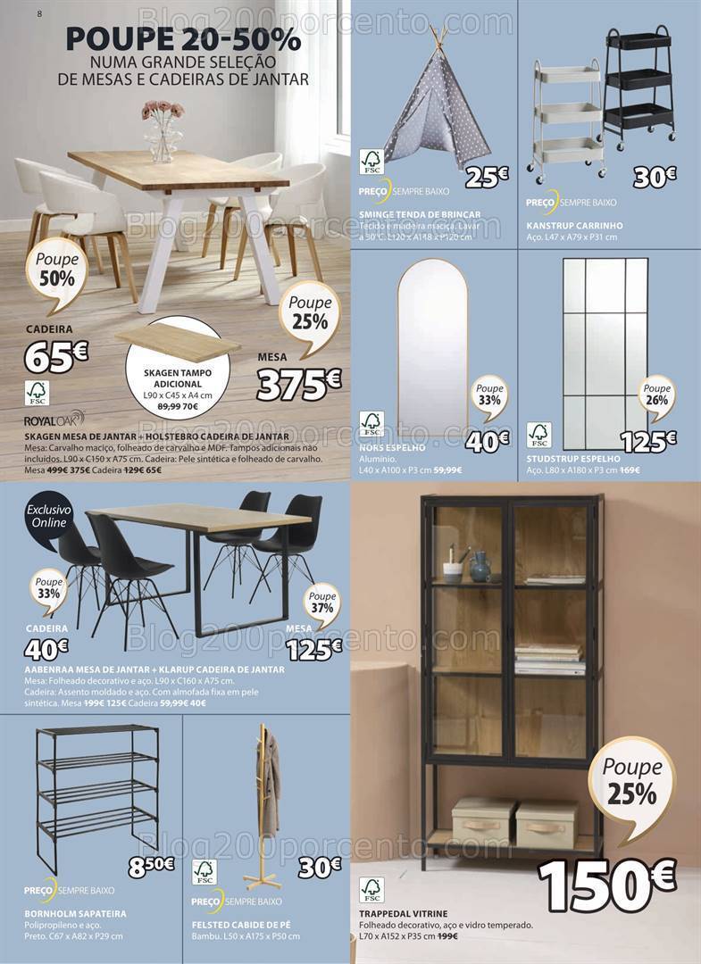 Antevisão Folheto JYSK Promoções de 2 a 15 maio