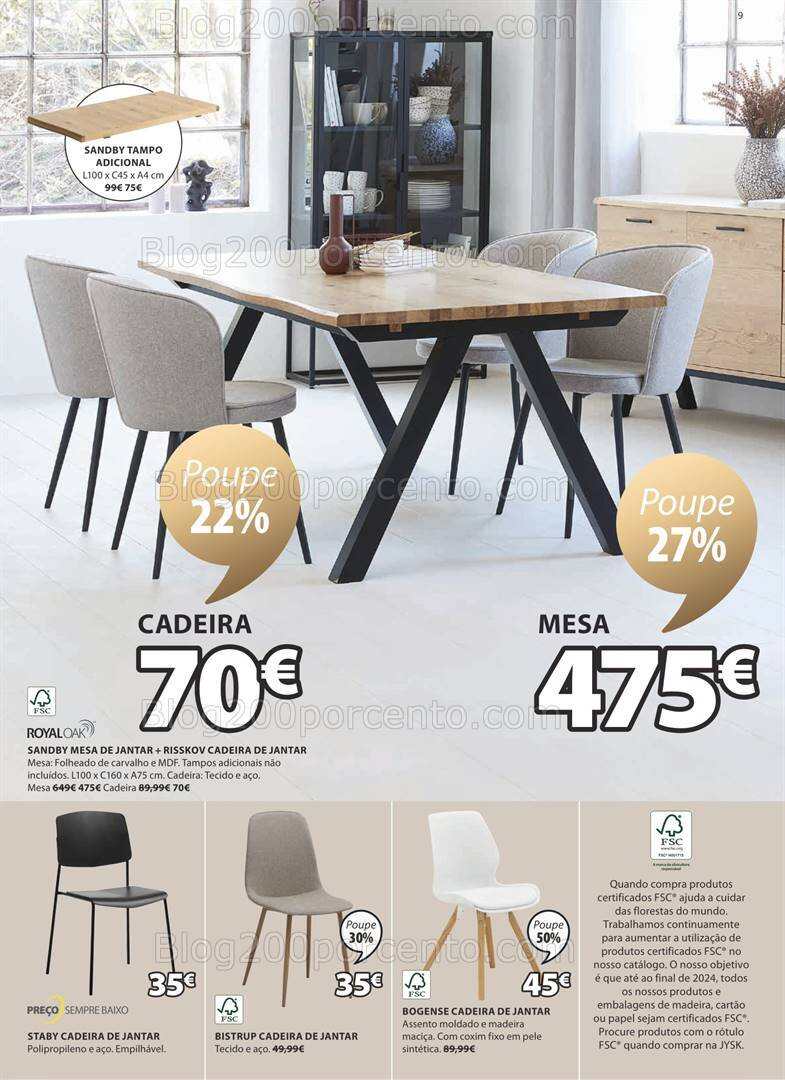 Antevisão Folheto JYSK Promoções de 2 a 15 maio