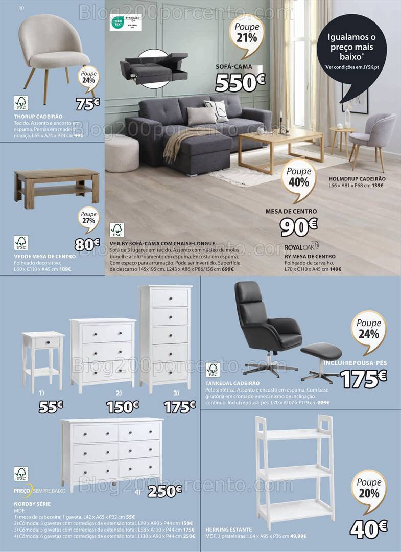 Antevisão Folheto JYSK Promoções de 2 a 15 maio