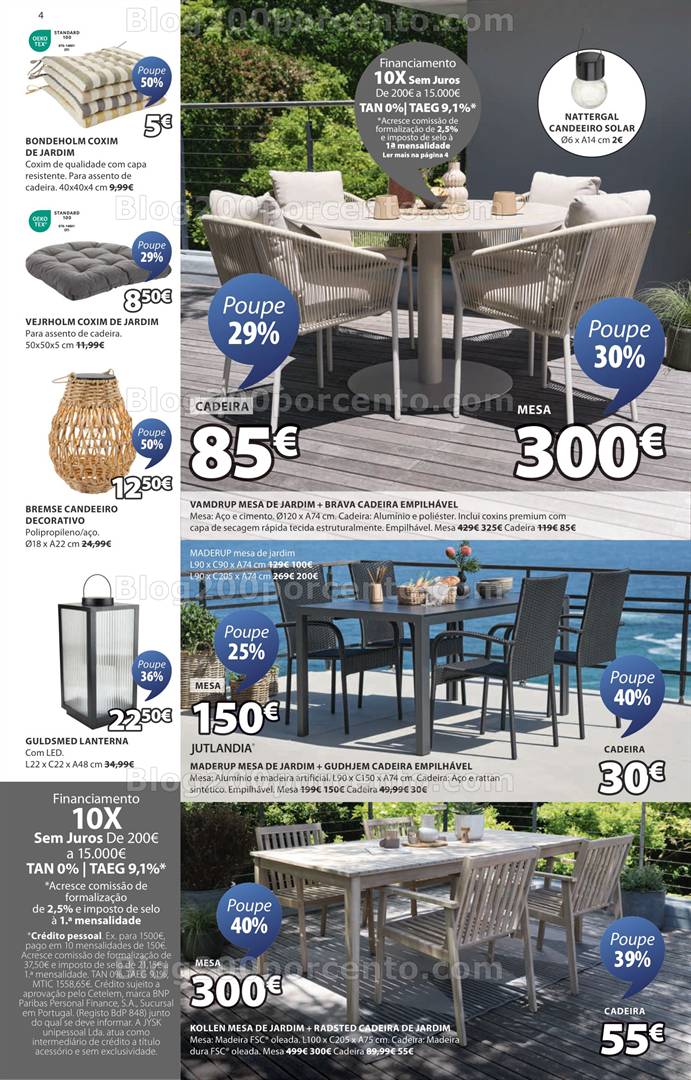 Antevisão Folheto JYSK Promoções de 1 de maio a 11 junho