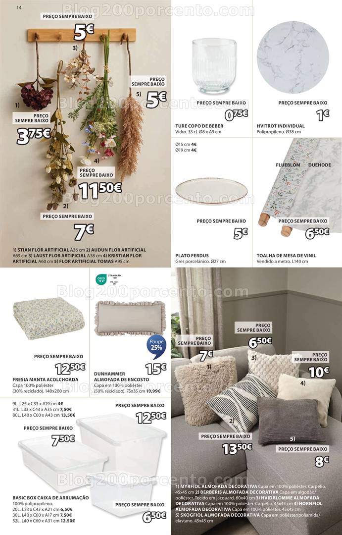 Antevisão Folheto JYSK Promoções de 1 de maio a 11 junho