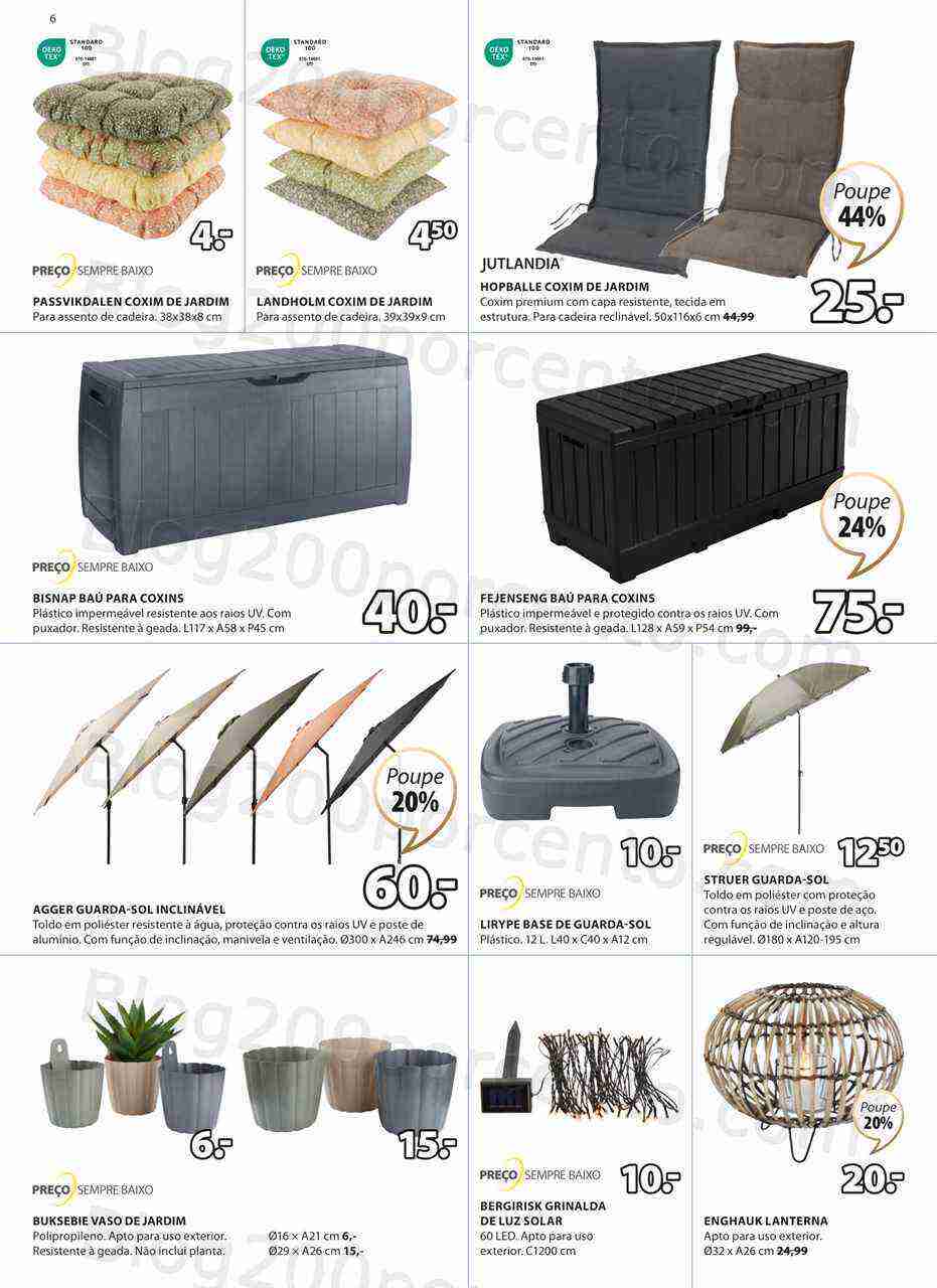 Antevisão Folheto JYSK Promoções de 11 a 17 maio