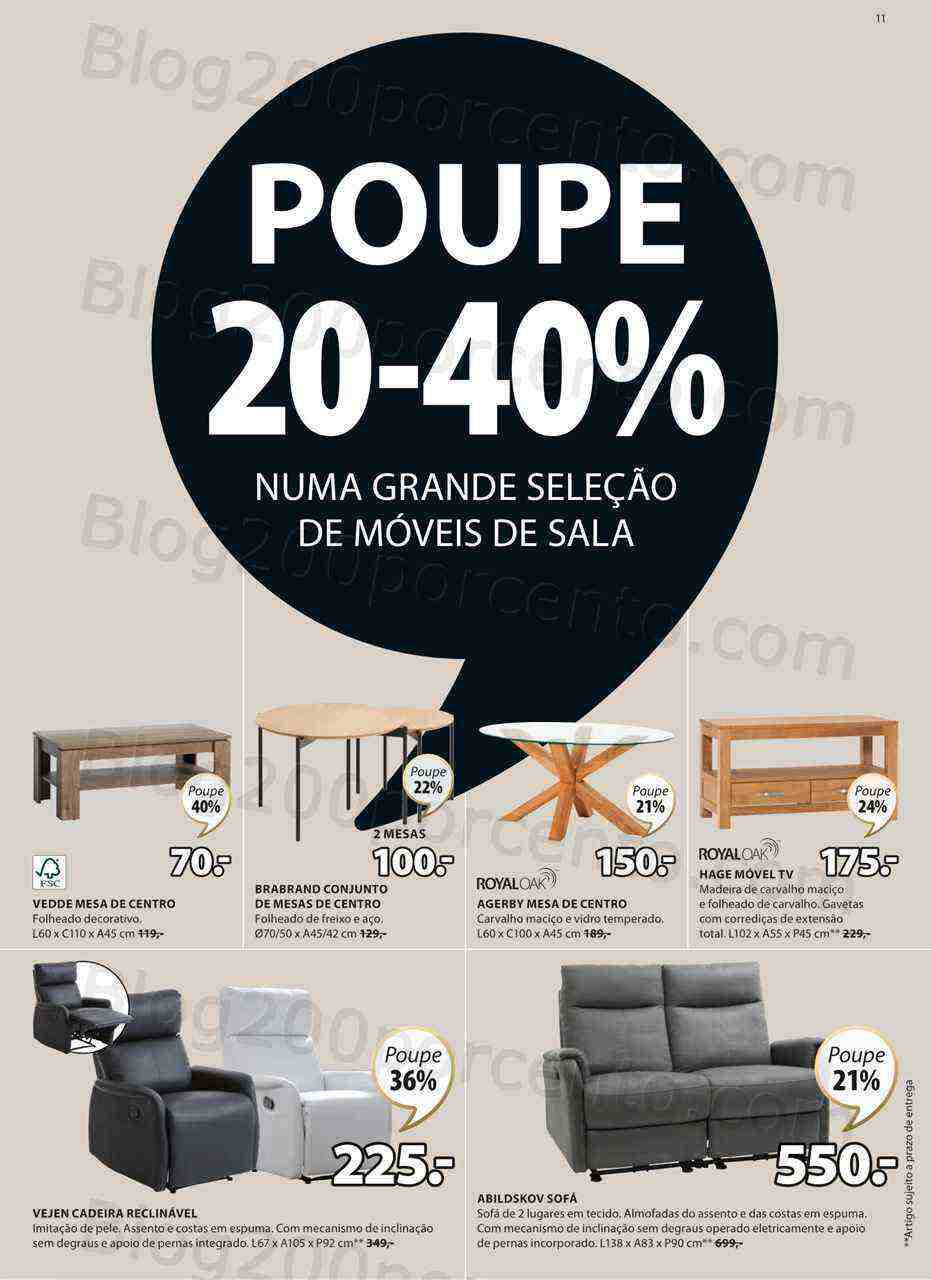 Antevisão Folheto JYSK Promoções de 11 a 17 maio