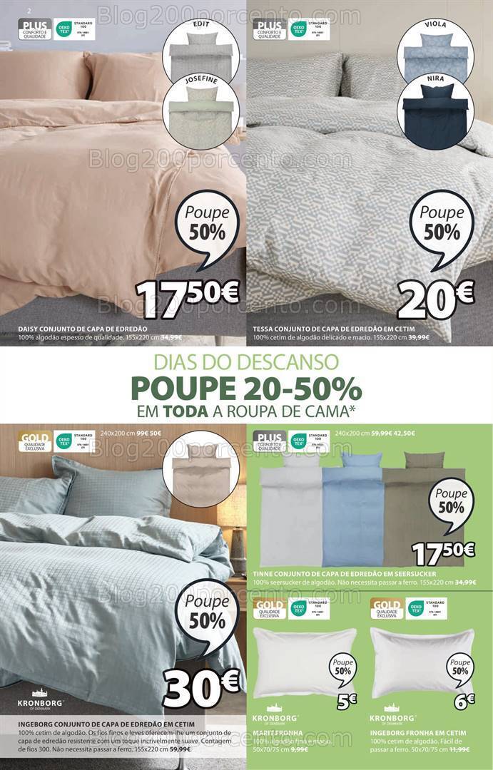 Antevisão Folheto JYSK Promoções de 16 maio a 26 junho