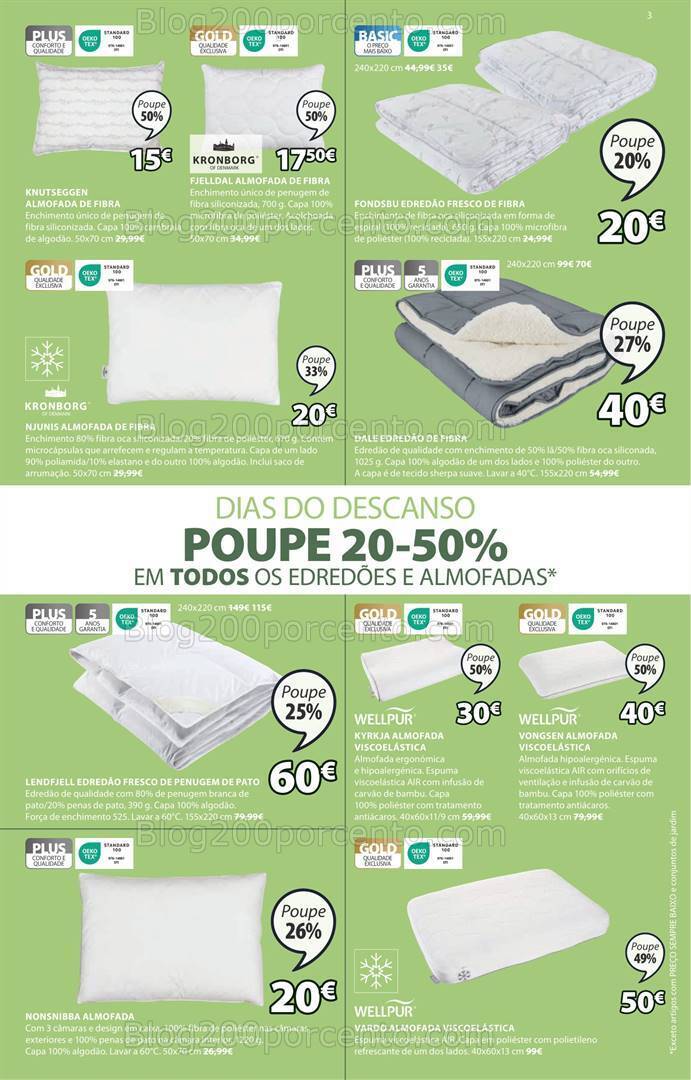 Antevisão Folheto JYSK Promoções de 16 maio a 26 junho