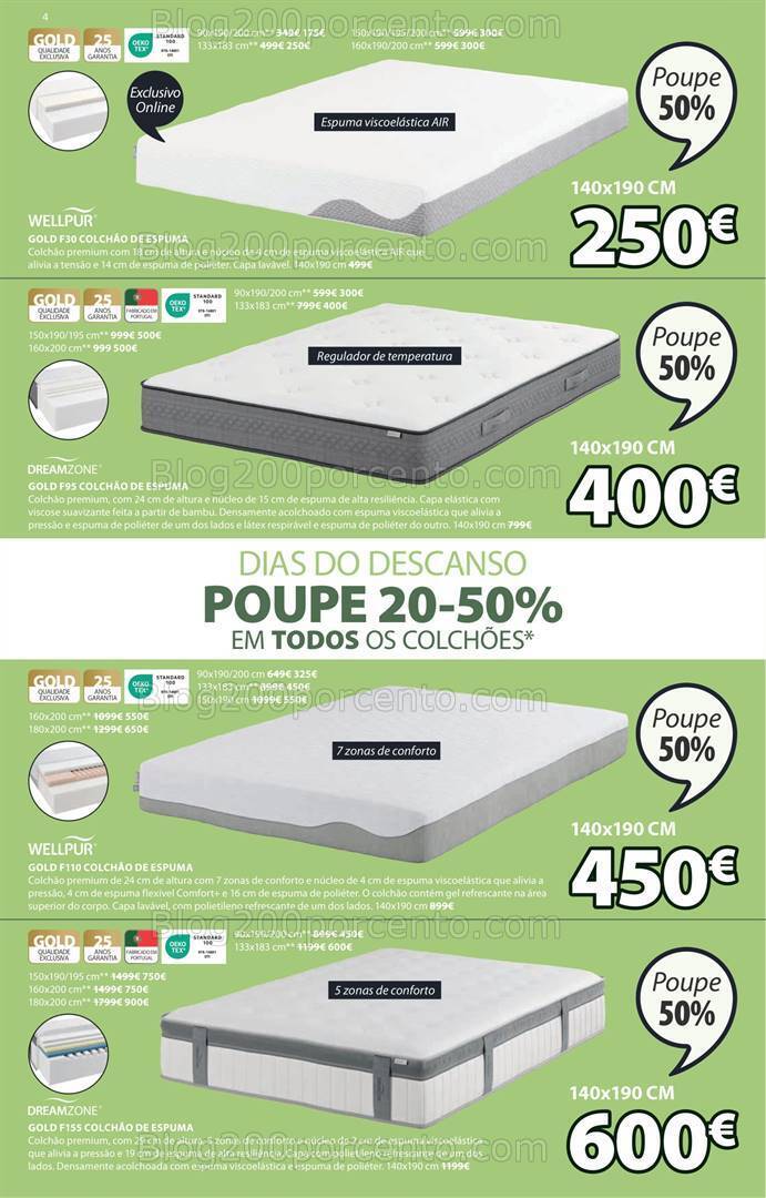 Antevisão Folheto JYSK Promoções de 16 maio a 26 junho