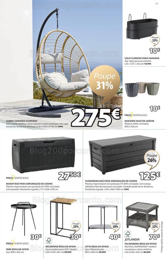 Antevisão Folheto JYSK Promoções de 16 maio a 26 junho