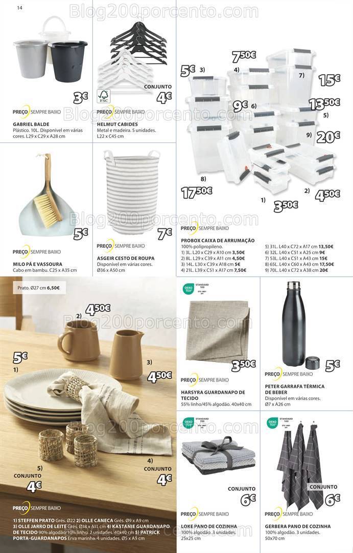 Antevisão Folheto JYSK Promoções de 16 maio a 26 junho