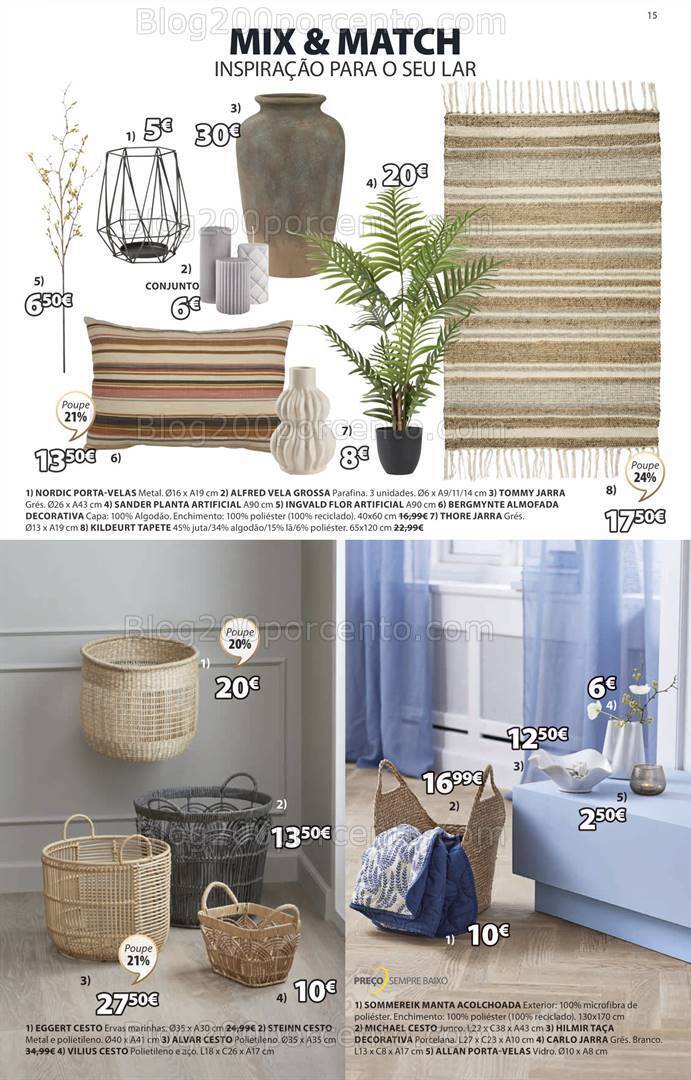 Antevisão Folheto JYSK Promoções de 16 maio a 26 junho