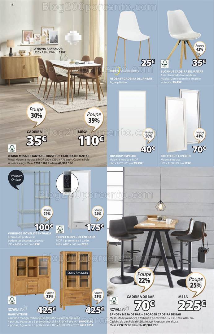 Antevisão Folheto JYSK Promoções de 16 maio a 26 junho