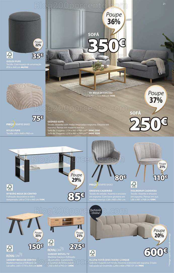 Antevisão Folheto JYSK Promoções de 16 maio a 26 junho