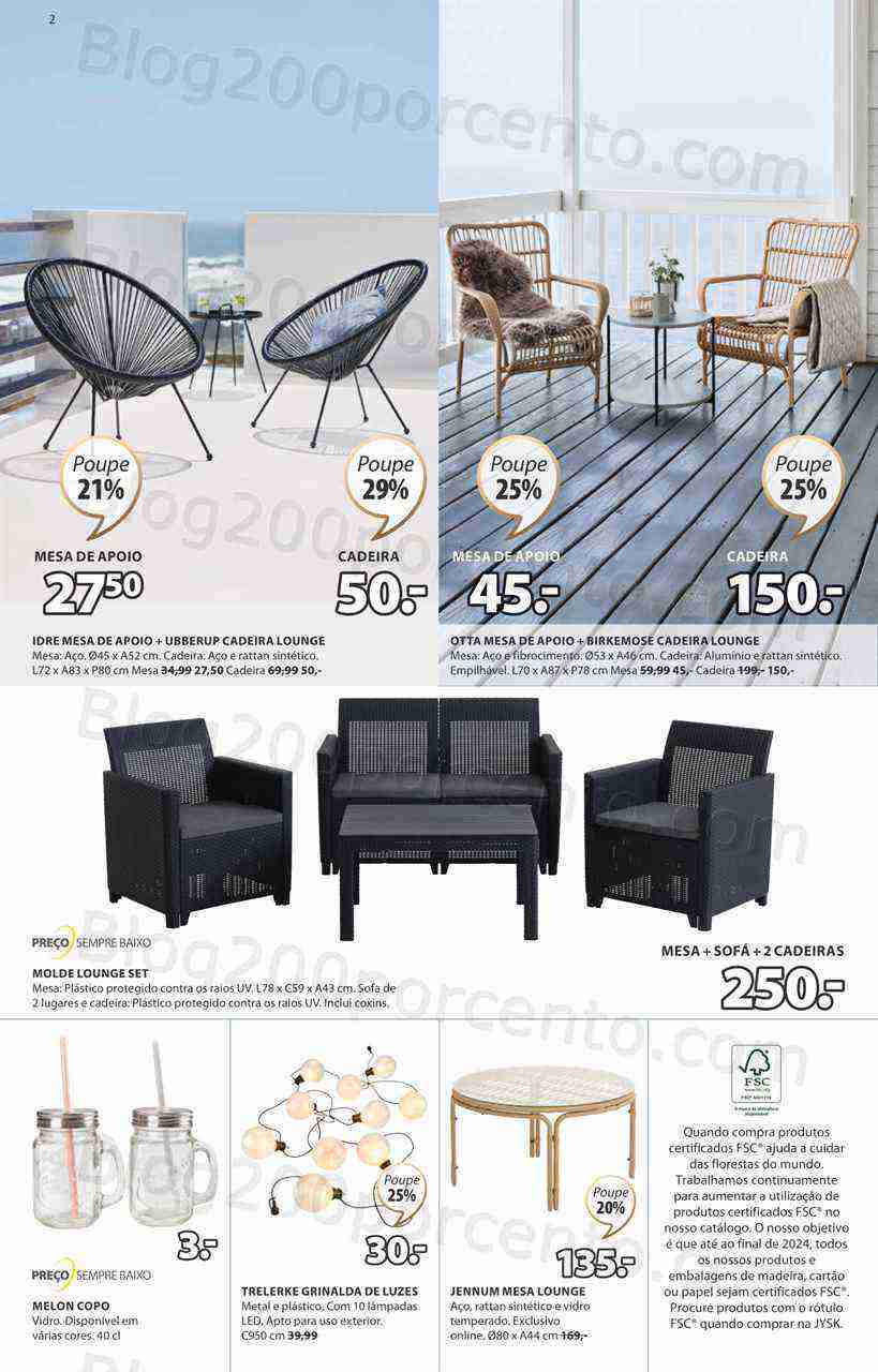 Antevisão Folheto JYSK Promoções de 25 maio a 25 junho