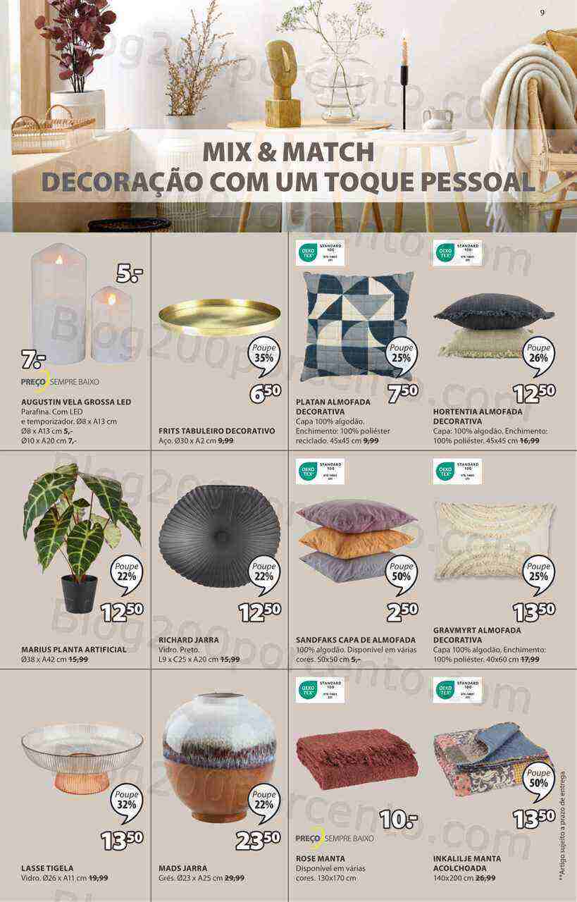 Antevisão Folheto JYSK Promoções de 25 maio a 25 junho