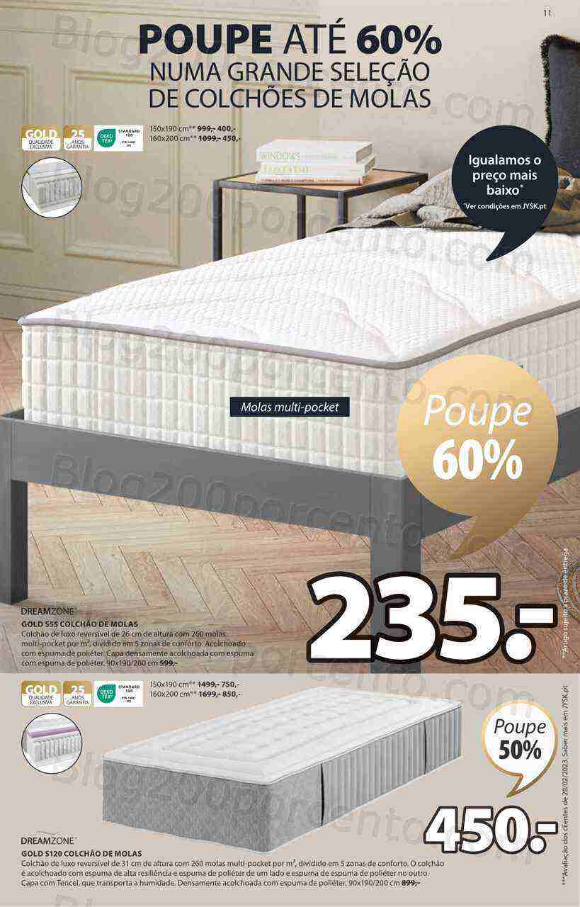 Antevisão Folheto JYSK Promoções de 25 maio a 25 junho