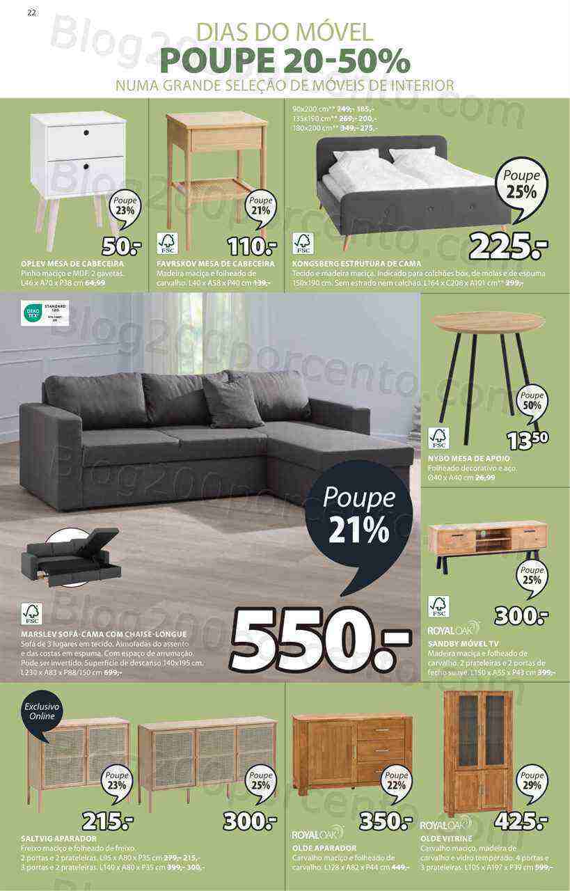 Antevisão Folheto JYSK Promoções de 25 maio a 25 junho