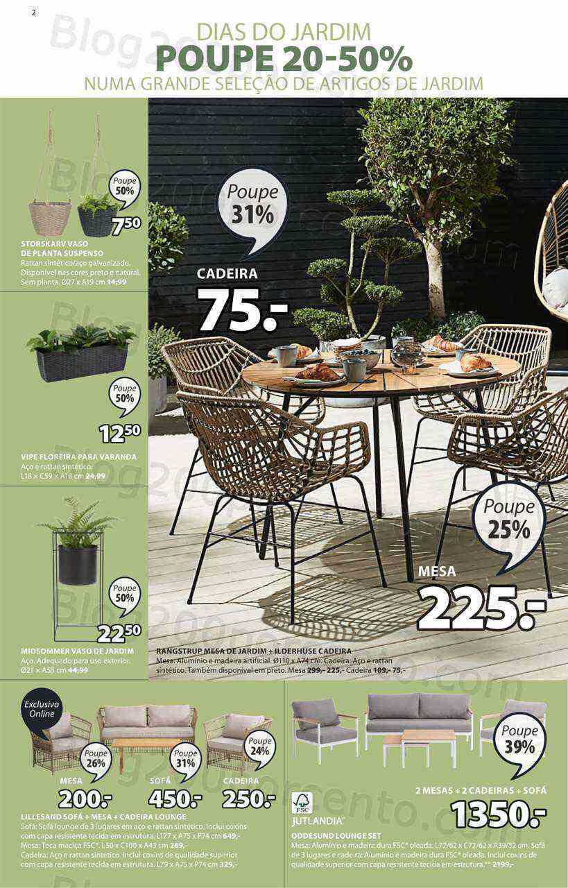 Antevisão Folheto JYSK Promoções de 1 a 26 junho