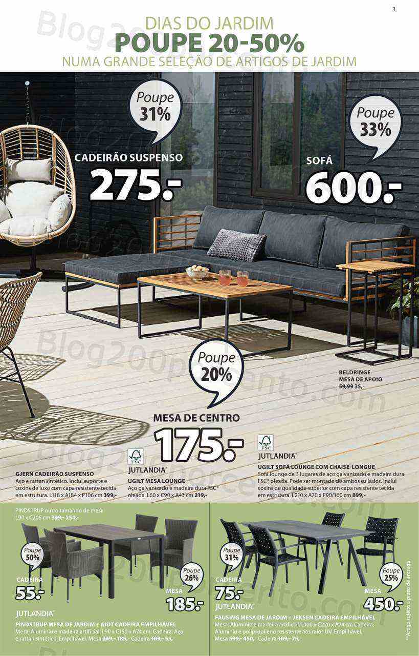 Antevisão Folheto JYSK Promoções de 1 a 26 junho