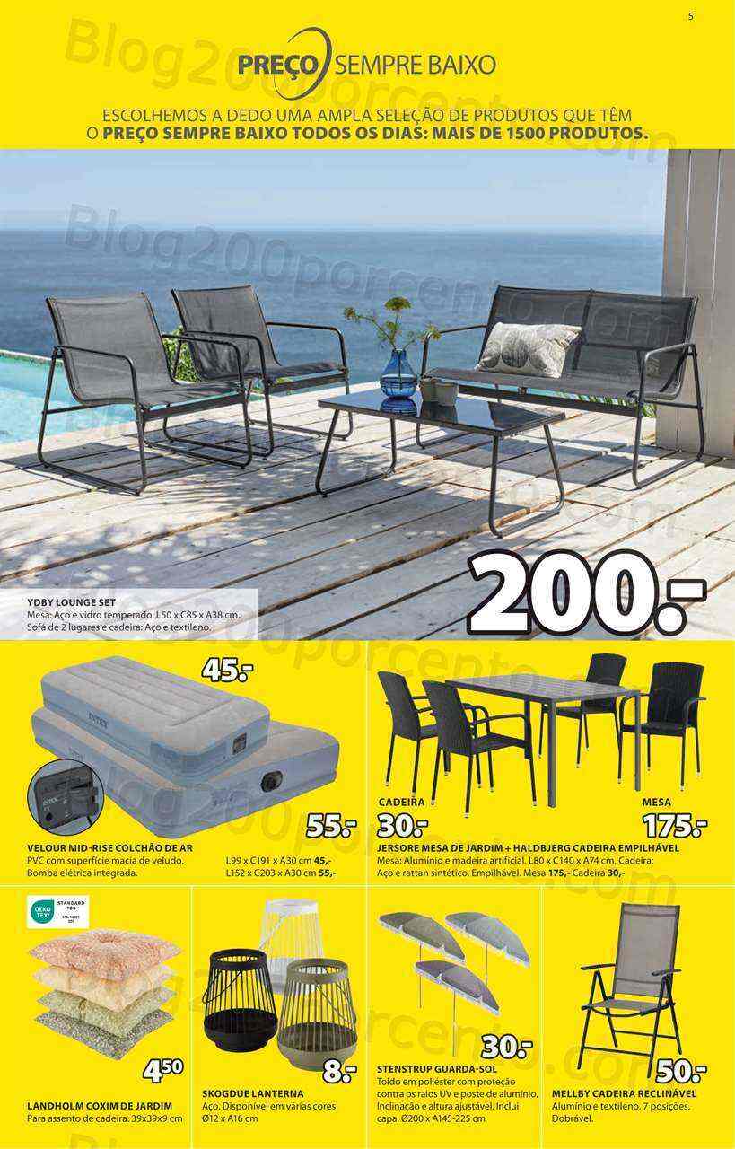 Antevisão Folheto JYSK Promoções de 1 a 26 junho