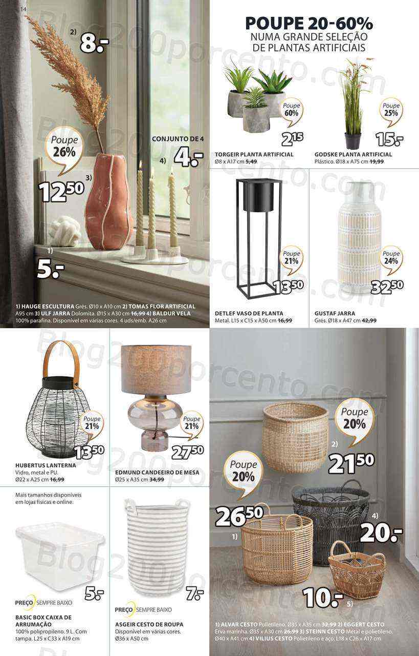 Antevisão Folheto JYSK Promoções de 1 a 26 junho