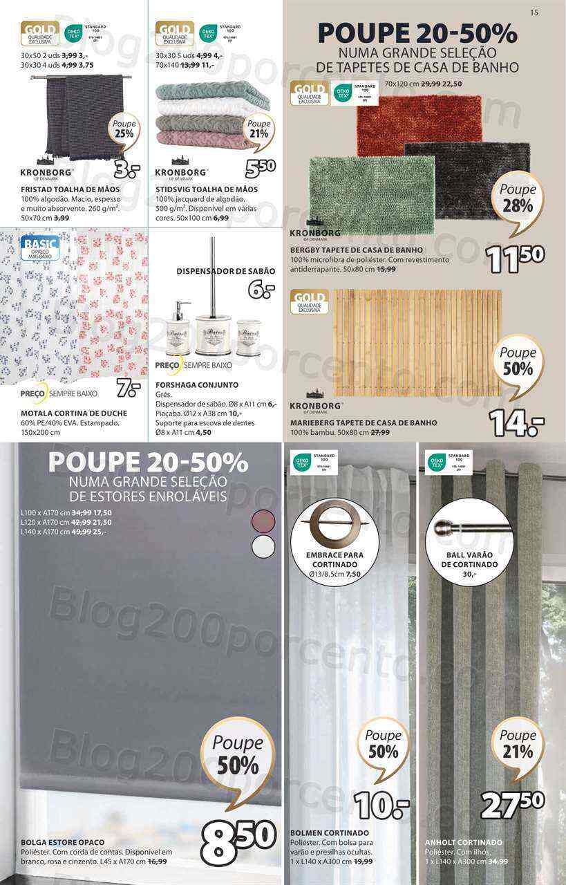 Antevisão Folheto JYSK Promoções de 1 a 26 junho