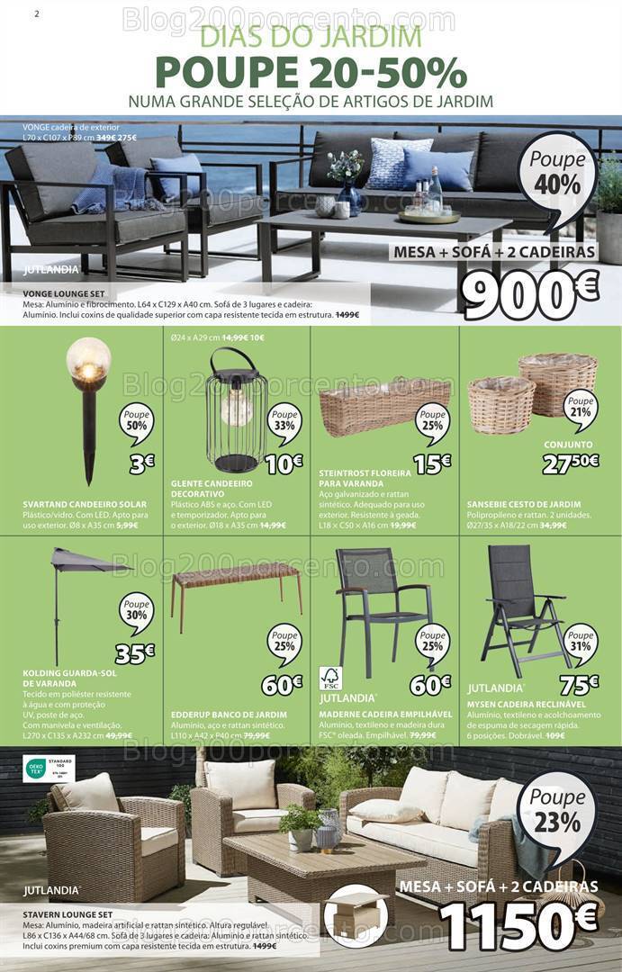 Antevisão Folheto JYSK Promoções de 30 maio a 26 junho