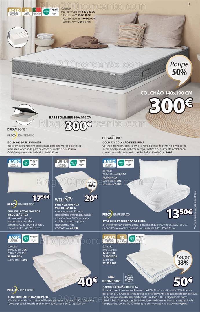 Antevisão Folheto JYSK Promoções de 30 maio a 26 junho