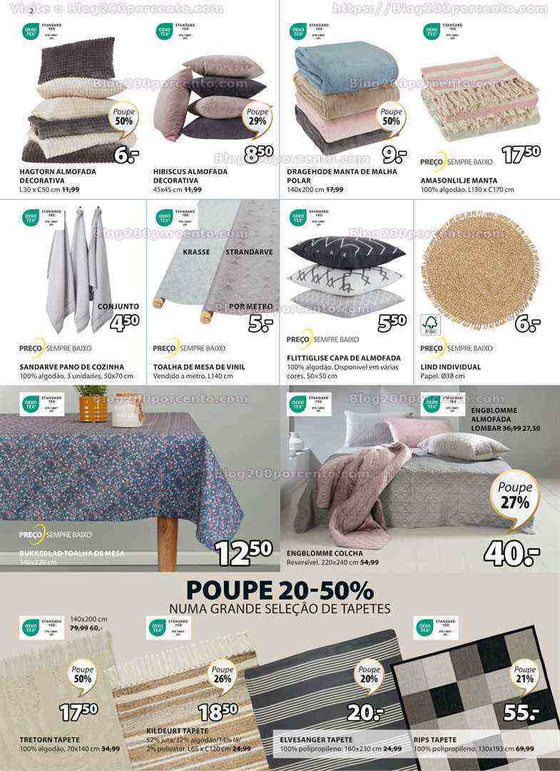 Antevisão Folheto JYSK Promoções de 8 a 28 junho