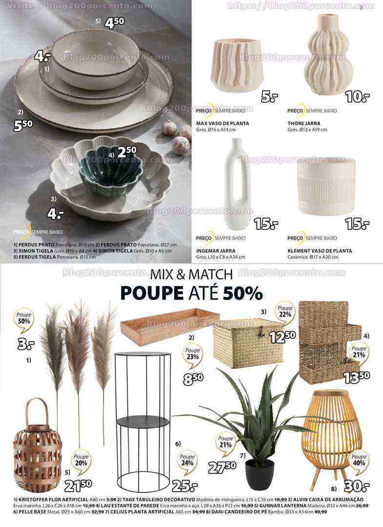 Antevisão Folheto JYSK Promoções de 8 a 28 junho