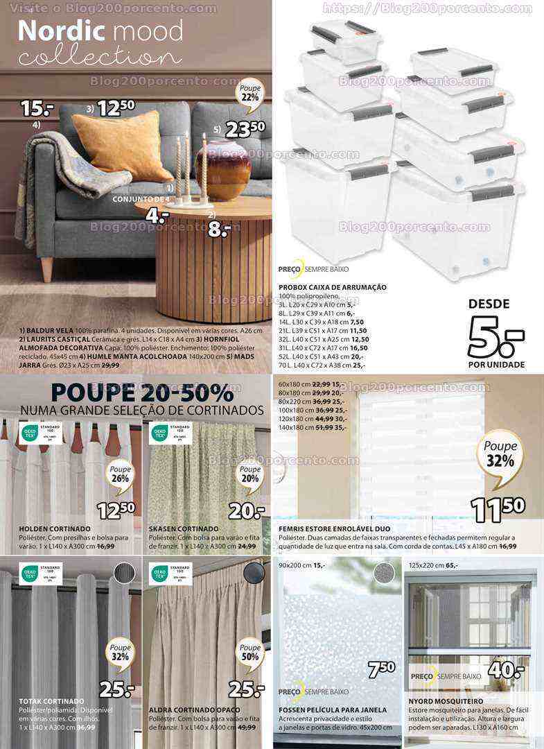 Antevisão Folheto JYSK Promoções de 8 a 28 junho