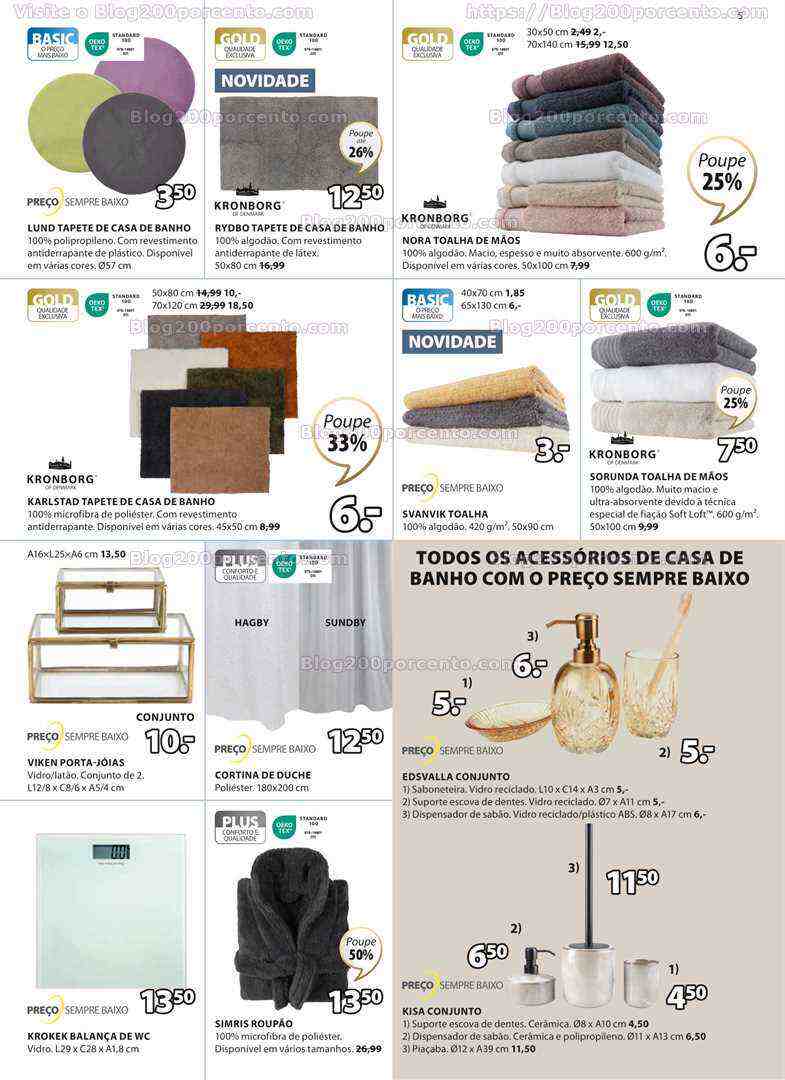 Antevisão Folheto JYSK Promoções de 8 a 28 junho