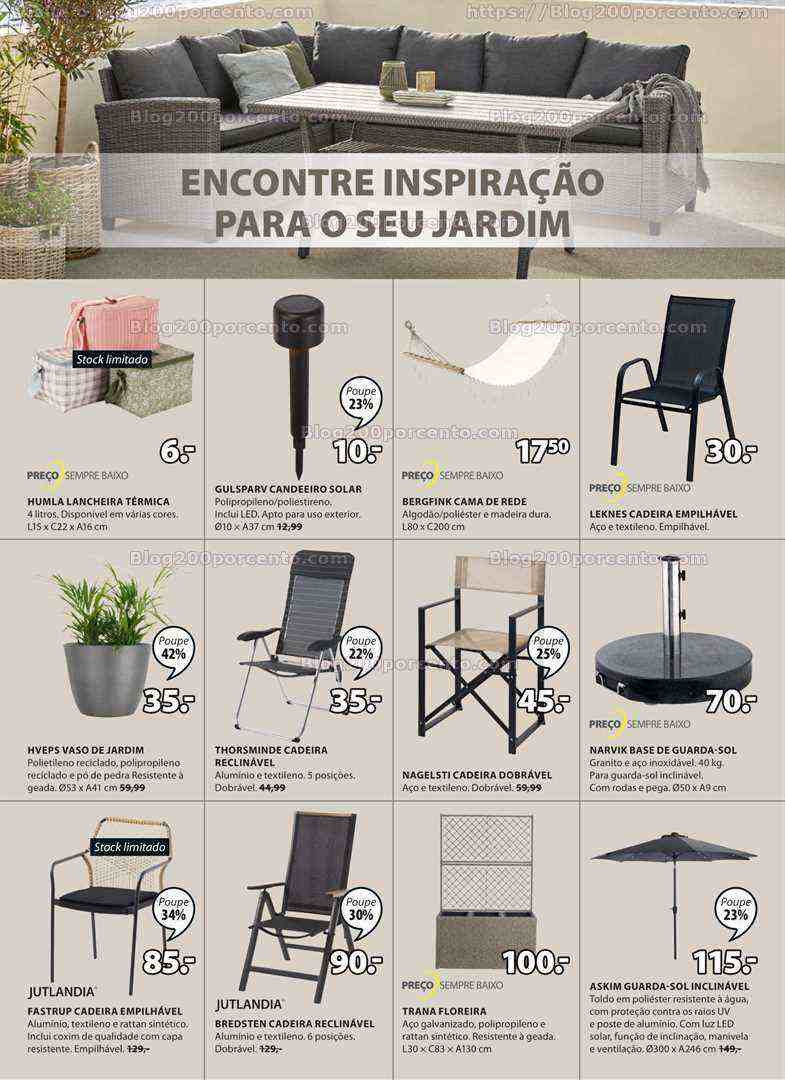 Antevisão Folheto JYSK Promoções de 8 a 28 junho