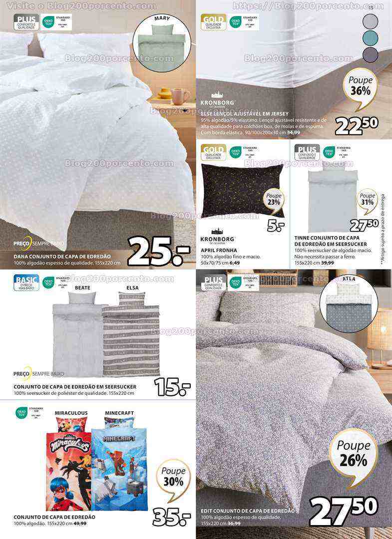 Antevisão Folheto JYSK Promoções de 8 a 28 junho