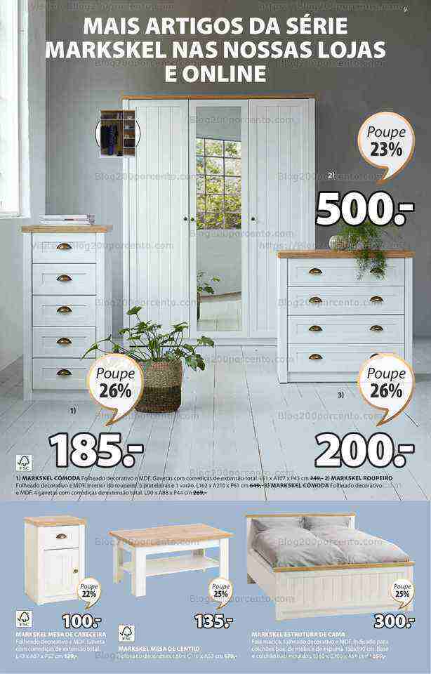 Antevisão Folheto JYSK Promoções de 15 a 28 junho