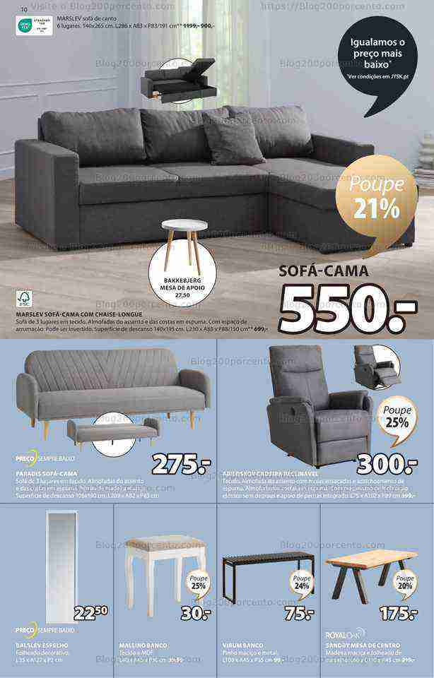 Antevisão Folheto JYSK Promoções de 15 a 28 junho