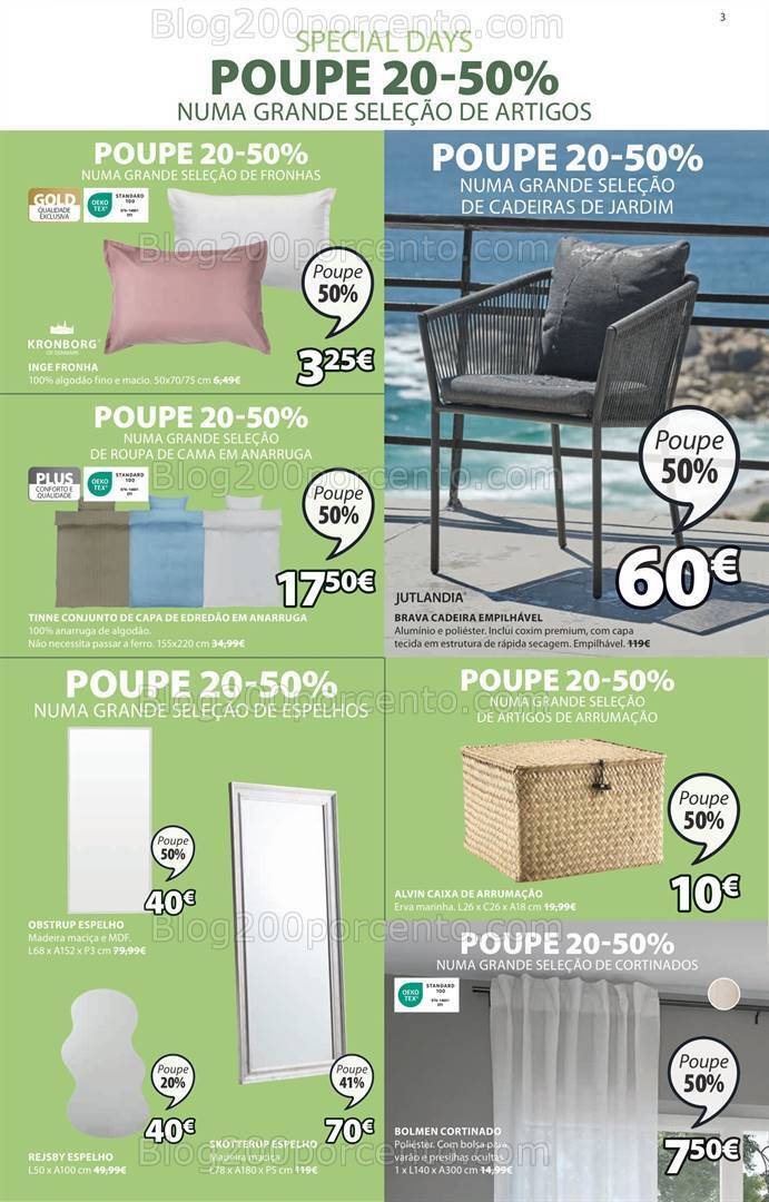 Antevisão Folheto JYSK Promoções de 13 a 26 junho