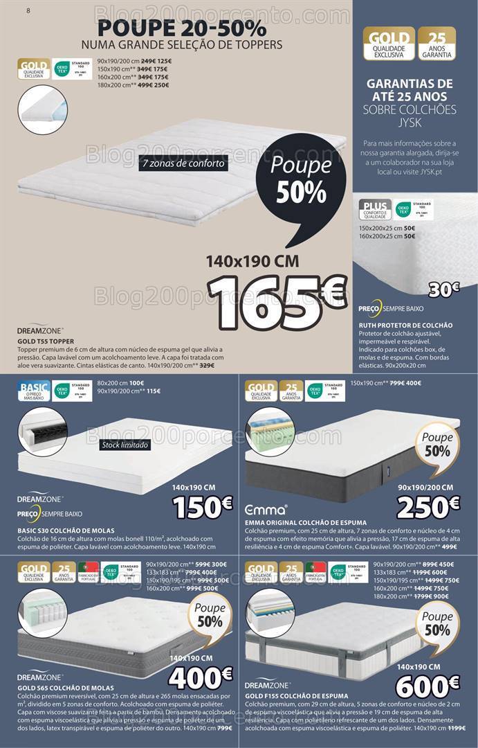 Antevisão Folheto JYSK Promoções de 13 a 26 junho