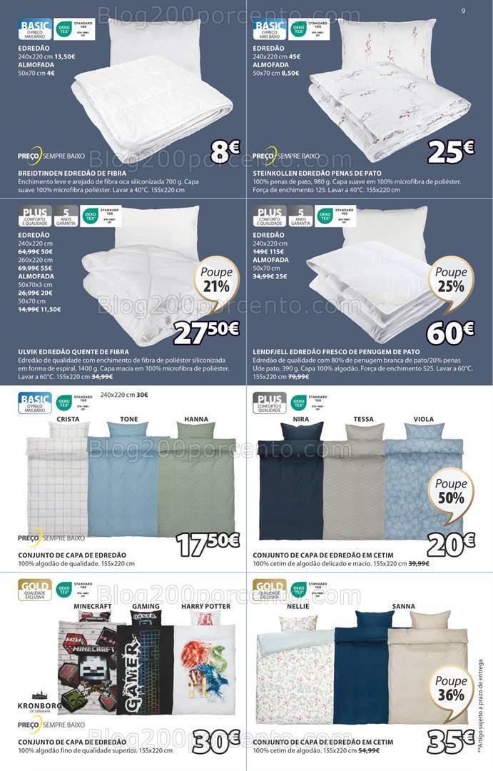 Antevisão Folheto JYSK Promoções de 13 a 26 junho