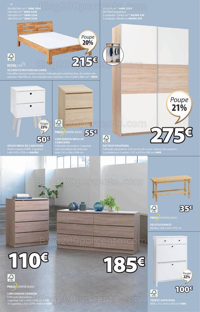 Antevisão Folheto JYSK Promoções de 13 a 26 junho