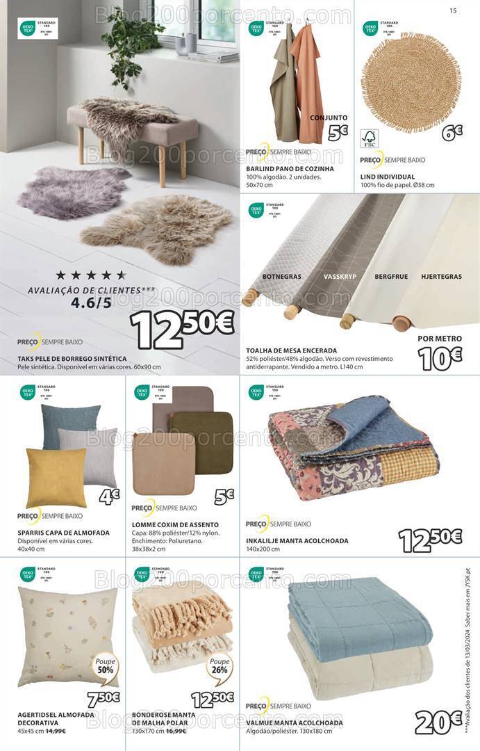 Antevisão Folheto JYSK Promoções de 13 a 26 junho