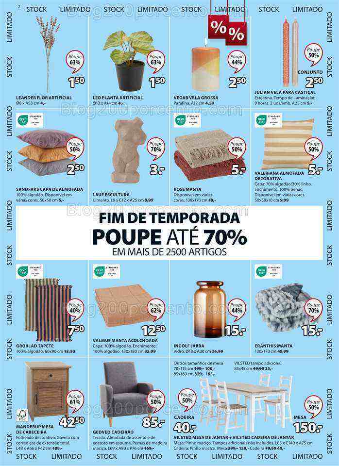Antevisão Folheto JYSK Promoções de 22 julho a 2 agosto