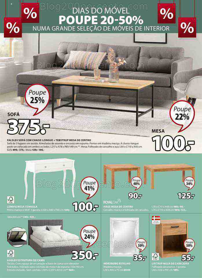 Antevisão Folheto JYSK Promoções de 22 julho a 2 agosto