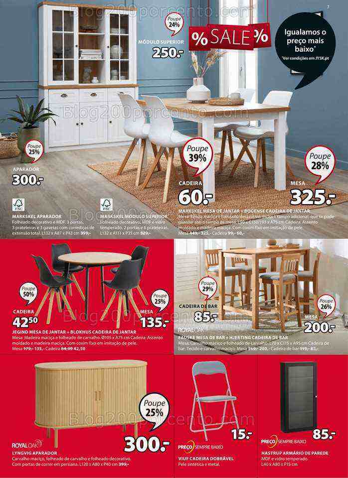 Antevisão Folheto JYSK Promoções de 22 julho a 2 agosto