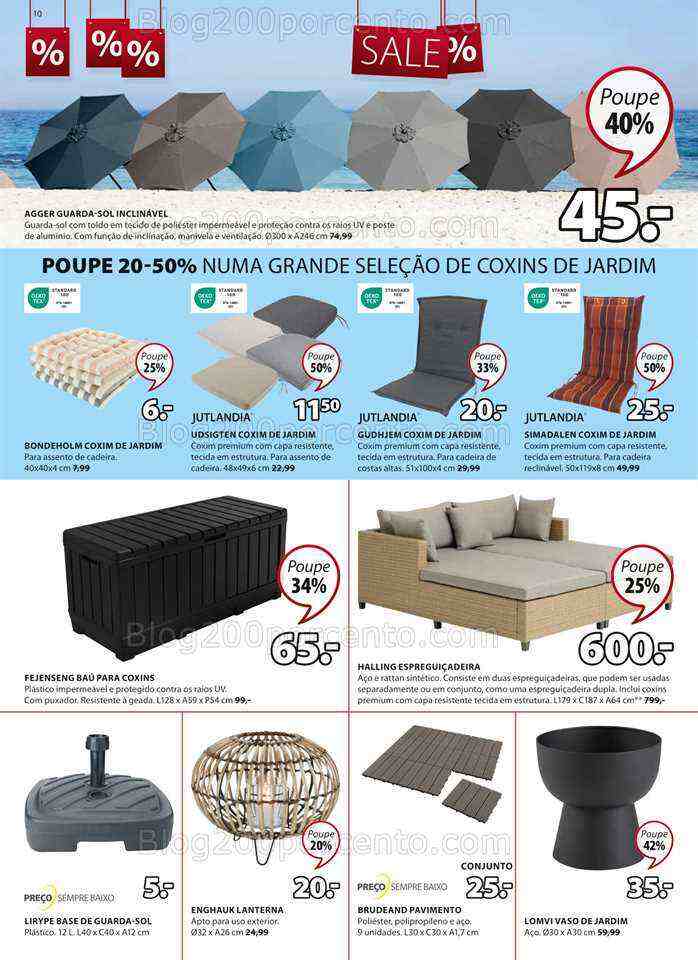 Antevisão Folheto JYSK Promoções de 22 julho a 2 agosto