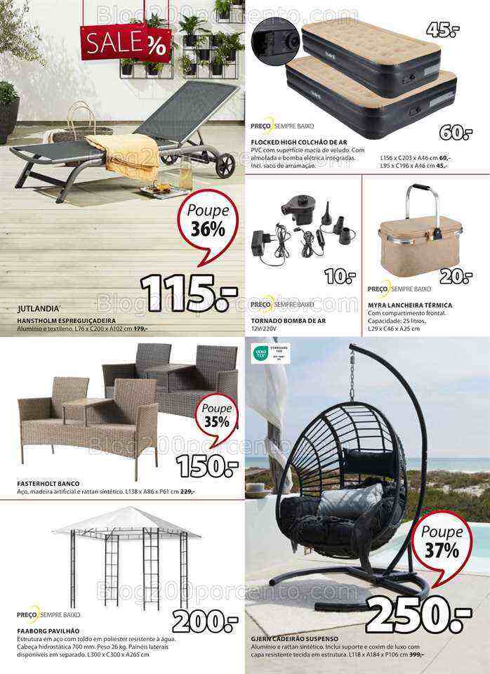Antevisão Folheto JYSK Promoções de 22 julho a 2 agosto