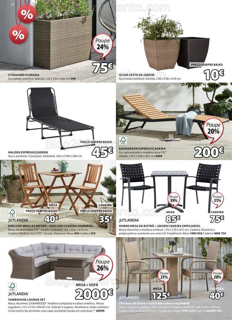 Antevisão Folheto JYSK Saldos de Verão Promoções até 26 junho