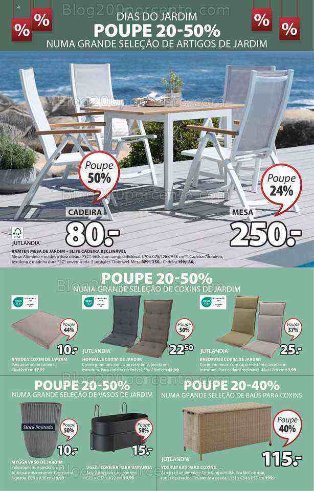 Antevisão Folheto JYSK Promoções de 29 junho a 2 agosto