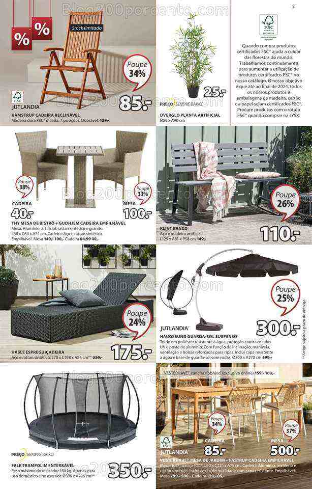 Antevisão Folheto JYSK Promoções de 29 junho a 2 agosto